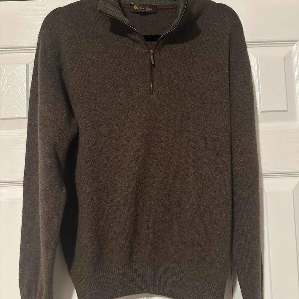 Loro Piana Men's Half-Zip Sweater